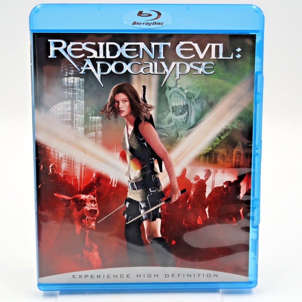 Resident Evil Apocalypse Blu-ray 2006 Sci-Fi Horror Milla Jovovich Widescreen R